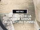 Métro : La taupe de la ligne B arrive au bout du tunnel