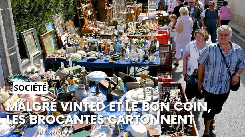 Vidéos : Vinted, Le Bon coin, brocantes... la seconde main cartonne - L