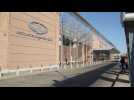 Mendoza airport as French rugby players leave for Buenos Aires