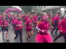 VIDEO. Une marée rose déferle dans les rues de Saint-Malo