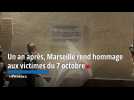 Un an après, Marseille rend hommage aux victimes du 7 octobre