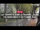 La tempête Kirk a frappé l'Aube ce mercredi 9 octobre 2024