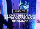 Ils ont créé la plus petite discothèque de France