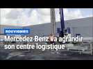 Mercedes-Benz veut prendre de la vitesse et agrandit son centre logistique à Rouvignies