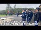 Prise de commandement à la compagnie de gendarmerie de Revin