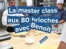 A Canteleu, six élèves en master class brioches avec Benoît Vatelier