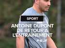 Antoine Dupont de retour à l'entraînement avec le Stade Toulousain