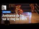 Ambiance de feu sur le ring et dans la salle pour le gala de catch des amis du géant de Lestrem