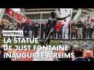 Revivez l'inauguration de la statue de Just Fontaine à Reims