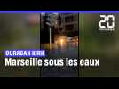 Ouragan Kirk : Marseille sous les eaux #shorts