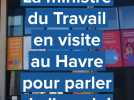 Le Havre. La ministre du Travail en déplacement au Havre