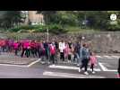 VIDÉO. À Coutances, la marche rose réunit 450 personnes