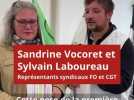 Manifestation - Les représentants syndicaux de l'hôpital Pierre-Lôo de la Charité-sur-Loire veulent plus d'équité : 