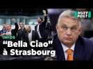 Face à Viktor Orban, ces eurodéputés chantent « Bella Ciao » dans l'hémicycle du Parlement