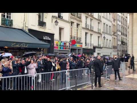 VIDEO : Obsques de Michel Blanc: les fans runis  Saint-Eustache