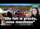 À Mazan, la marche émouvante en soutien à la « courageuse » Gisèle Pelicot