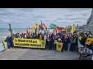 Manifestation anti-nucléaire sur le plae de Saint-Martin-en-Campagne