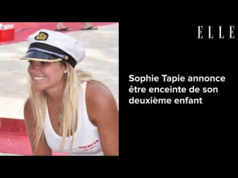 VIDEO : Sophie Tapie annonce tre enceinte de…