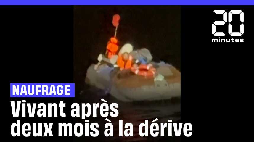 Russie : « Miracle »... Un naufragé retrouvé en mer après deux mois sur un canot gonflable