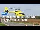 Un accident de la route fait un mort sur la D 630 à Iwuy