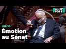 Le sénateur Gilbert Bouchet, atteint de la maladie de Charcot, a ému ses collègues au Sénat