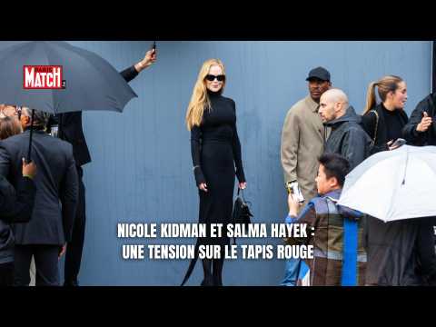 VIDEO : Nicole Kidman et Salma Hayek : une tension sur le tapis rouge