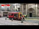 VIDÉO. Rennes : un exercice des pompiers à la cathédrale