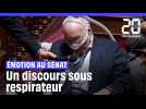 L'émouvant discours du sénateur Gilbert Bouchet, atteint de la maladie de Charcot