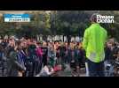 VIDÉO. Une minute de silence observée à Nantes en mémoire du cycliste décédé à Paris