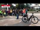 VIDÉO. Cycliste tué à Paris : une minute de silence en l'honneur de Paul Varry à Cholet