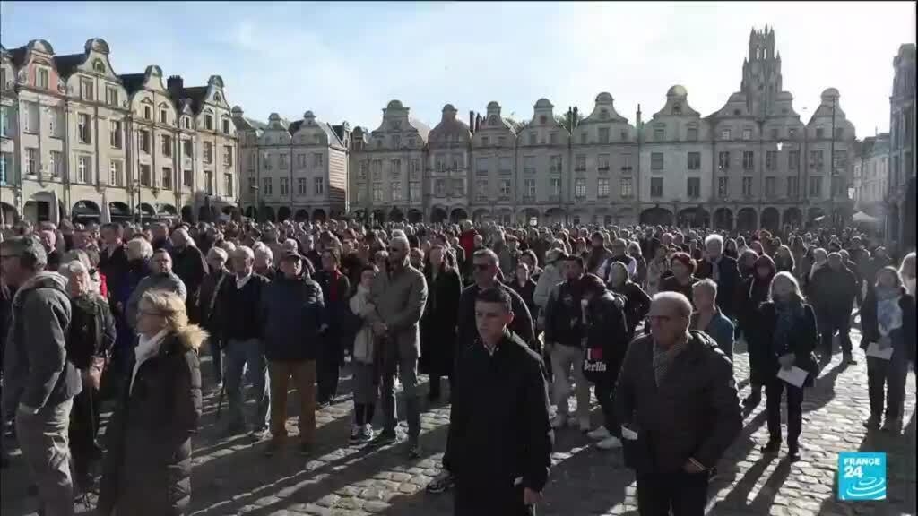 « On ne les oublie pas » : la mémoire de Samuel Paty et Dominique Bernard honorée partout en France ce lundi