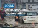 Les images chocs des inondations dans la Loire