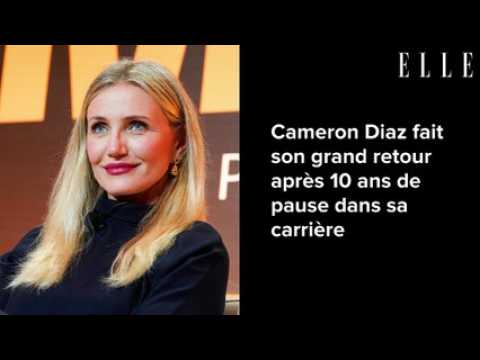 VIDEO : Cameron Diaz fait son grand retour aprs 10 ans de pause dans sa carrire