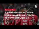 VIDÉO. Guingamp - Pau. À quelle heure et sur quelle chaîne suivre le match de la 9e journée de Ligue 2 ?