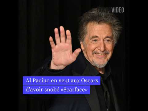 VIDEO : Al Pacino a une dent contre les Oscars  propos de Scarface