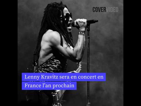 VIDEO : Lenny Kravitz passe par la France lors d?une nouvelle tourne l?an prochain