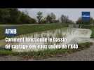 ATMB : fonctionnement d'un bassin de captage des eaux usées