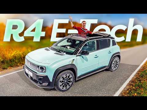 On a vu la Renault 4 Électrique : Une R5 familiale plus pratique !