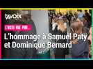 [L'ACTU VUE PAR...] L'hommage à Samuel Paty et Dominique Bernard