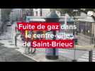 VIDÉO. Fuite de gaz à Saint-Brieuc, un quartier bouclé trois heures