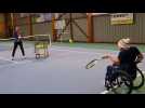 Para-tennis au CCA Tennis Rouffach