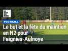 Football (N2) : le but et la fête du maintien pour Feignies-Aulnoye qui reste en National 2