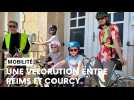Les cyclistes demandent le prolongement de la Coulée verte entre Reims et Courcy