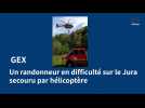 Gex : un randonneur en difficulté secouru par hélicoptère