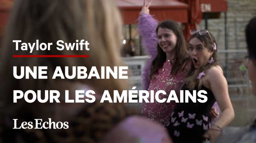 Illustration pour la vidéo «C’est moins cher ici !» : pourquoi des Américains ont traversé l'Atlantique pour voir Taylor Swift