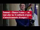 VIDÉO. Sommet « Choose France » : où vont aller les 15 milliards d'euros d'investissements