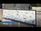 Euroméditérannée vole au secours de la gare d'Arenc avec une fresque