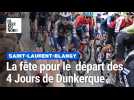 Départ des 4 Jours de Dunkerque de Saint-Laurent-Blangy