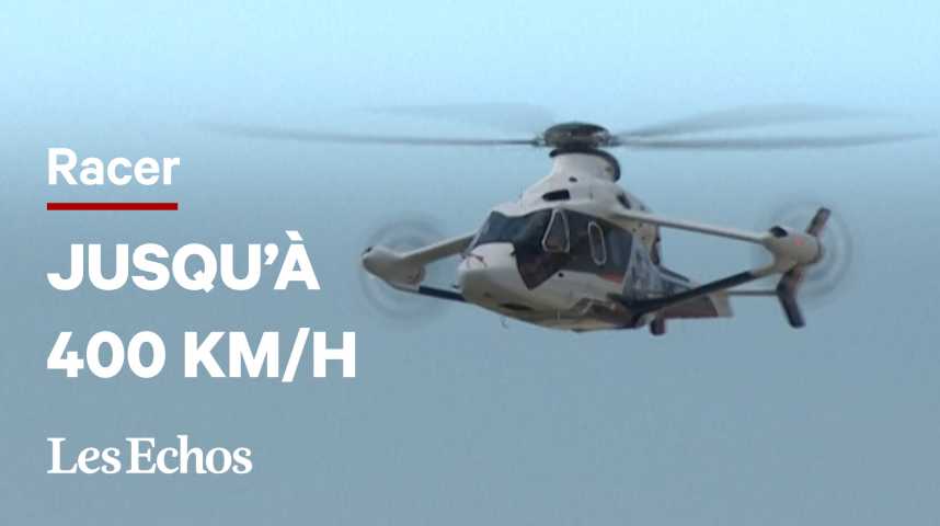 Illustration pour la vidéo Plus rapide et écologique… Airbus présente son nouvel hélicoptère Racer