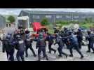 À Denain, policiers et pompiers s'entraînent à lutter contre les violences urbaines